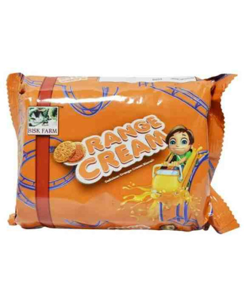 Bisk Farm Cream Biscuits  Orange, 150 g